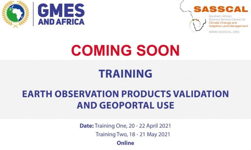 TRAINING ON EARTH OBSERVATION PRODUCTS VALIDATION AND GEOPORTAL USE TRAINING ON EARTH OBSERVATION PRODUCTS VALIDATION AND GEOPORTAL USE